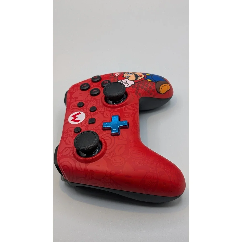 PowerA Super Mario Wired Controller Red 10ft Ergonomic Detachable USB for Switch
